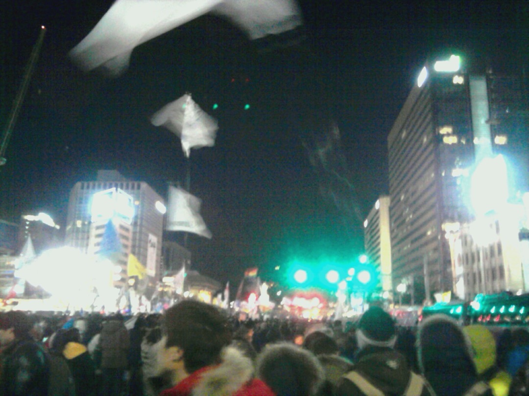 2013년 민주노총 총파업 집회(민주노총 상징 사진, 2019년 장면 아님)