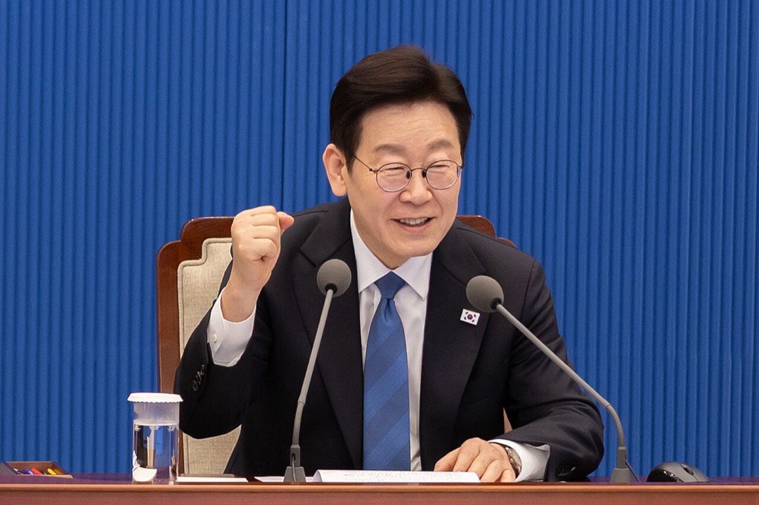 2026년 2월 수석보좌관회의에서의 이재명 대통령(SNS 글 장면 아님)